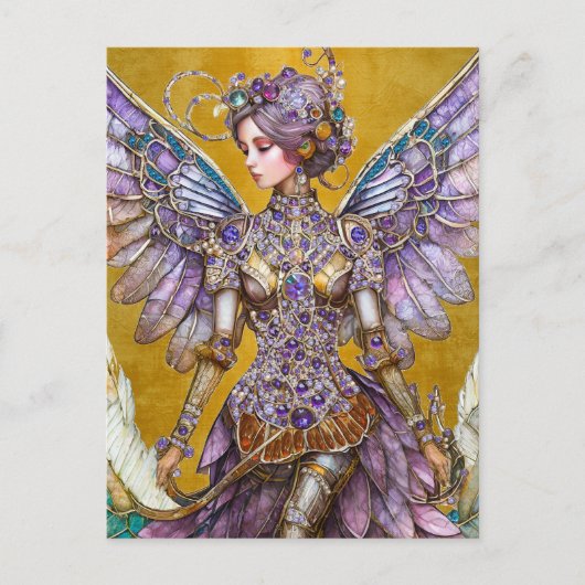 Bejeweled Sugar Plum Fairy Postkarte (Vorderseite)