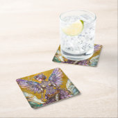 Bejeweled Sugar Plum Fairy Rechteckiger Pappuntersetzer (Vor Ort)