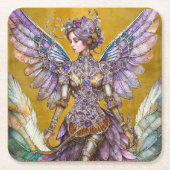 Bejeweled Sugar Plum Fairy Rechteckiger Pappuntersetzer (Vorderseite)