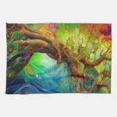 Bejeweled Tree Geschirrtuch (Horizontal)
