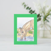 ‚Bejh bint Ahwa‘ Postkarte (Stehend Vorderseite)