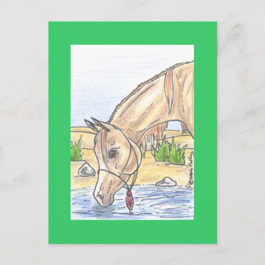 ‚Bejh bint Ahwa‘ Postkarte (Vorderseite)