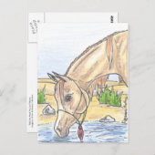 ‚Bejh bint Ahwa‘  Postkarte (Vorne/Hinten)