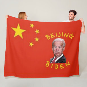 BEJING BIDEN FLEECEDECKE