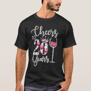 Bejubeln bis 20 Jahre alt 20. Geburtstag Queen Dri T-Shirt