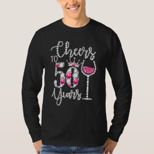Bejubeln bis 50 Jahre alt 50. Geburtstag Königin D T-Shirt
