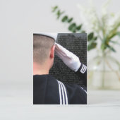 Bejubeln der Vietnammauer Postkarte (Stehend Vorderseite)