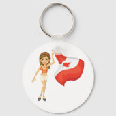 Bejubeln für den kanadischen Schlüsselanhänger (Vorderseite)