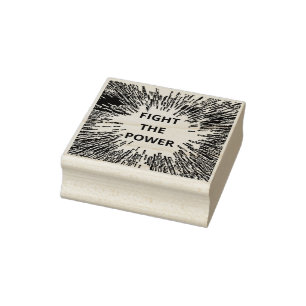 BEKÄMPFEN DES POWERS GUMMISTEMPEL