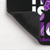Bekämpfen ist mein Bewusstsein für die Überdosieru Mousepad (Ecke)