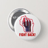 Bekämpfen Sie! Button (Vorne & Hinten)