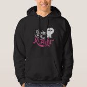Bekämpfen Sie das Bewusstsein für Brustkrebs Hoodie (Vorderseite)