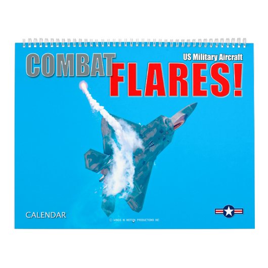 BEKÄMPFEN SIE FLARES! US-Militärflugzeug Kalender (Titelbild)