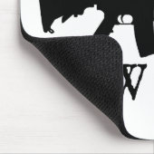 Bekämpfen Sie New- Yorkaufstands-Waren Mousepad (Ecke)