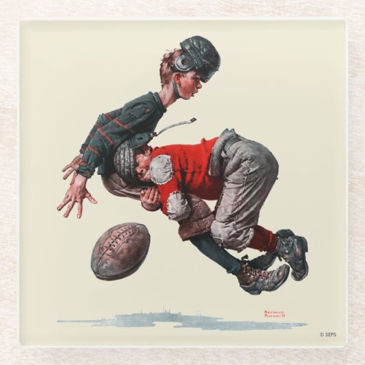 bekämpft glasuntersetzer (Vorderseite)