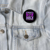 Bekämpft jemanden Fibromyalgie für Frauen Button (Beispiel)