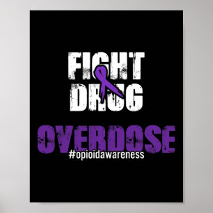 Bekämpfung der Arzneimittelüberdosierung Opioide B Poster