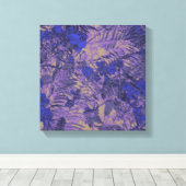 Bekämpfung der blauen Blume Leinwanddruck (Insitu (Holzboden))