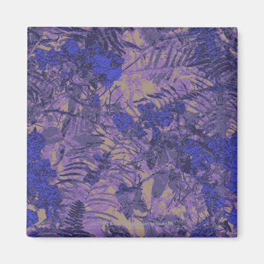 Bekämpfung der blauen Blume Magnet (Vorne)