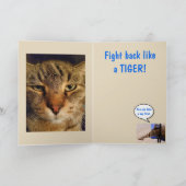 Bekämpfung der Cat-Förderung Karte (Innenseite)