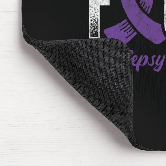Bekämpfung der Epilepsie - Bewusstsein 1 Mousepad (Ecke)
