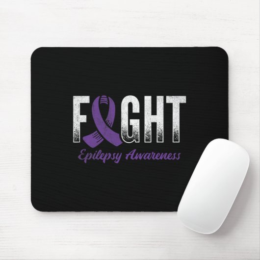 Bekämpfung der Epilepsie - Bewusstsein 1 Mousepad (Mit Mouse)
