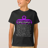 Bekämpfung der Epilepsie Epileptische Epilepsie T-Shirt (Vorderseite)