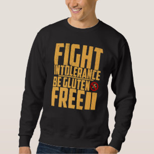 Bekämpfung der Intoleranz: glutenfreie Weizen, Cel Sweatshirt