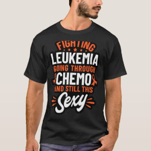 Bekämpfung der Leukämie, die durch Chemo und immer T-Shirt