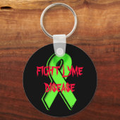 BEKÄMPFUNG DER LYMKRANKHEIT 2 SCHLÜSSELANHÄNGER (Vorderseite)