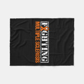 Bekämpfung der Multiplen Sklerose Sensibilisierung Fleecedecke (Vorderseite (Horizontal))