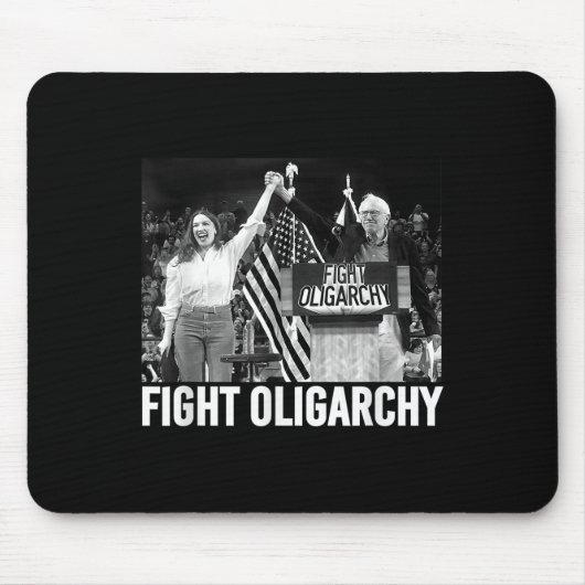 Bekämpfung der Oligarchie, Protest und Widerstand Mousepad (Vorne)