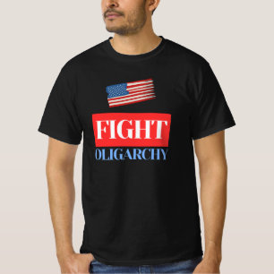 Bekämpfung der Oligarchie - Vintage amerikanische  T-Shirt