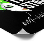 Bekämpfung der psychischen Gesundheit von Stigma F Poster (Ecke)