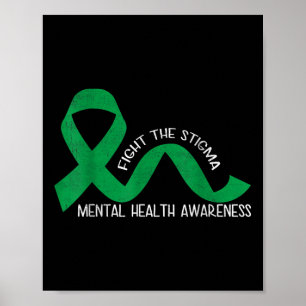 Bekämpfung der psychischen Sensibilisierung für St Poster