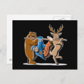 Bekämpfung der Rache von Jagdtieren Postkarte (Vorne/Hinten)