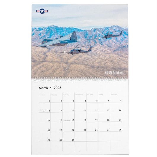 BEKÄMPFUNG DER RETTUNG - Rettungsluftfahrt Kalender (Mär 2026)