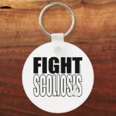 Bekämpfung der Scoliose Schlüsselanhänger (Vorderseite)