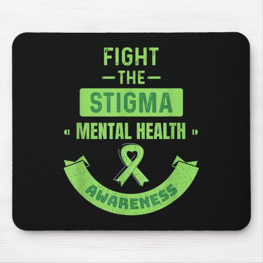 Bekämpfung der Stigma Psychologie Mousepad (Vorne)