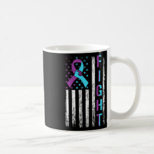 Bekämpfung der Suizidprävention - Amerikanische Fl Kaffeetasse
