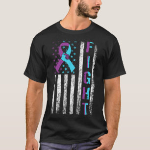 Bekämpfung der Suizidprävention - Amerikanische Fl T-Shirt