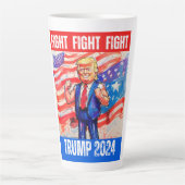 BEKÄMPFUNG DER TRUMP 2024 MILCHTASSE (Vorderseite)