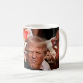 BEKÄMPFUNG DER Trump-Tasse Kaffeetasse (VorderseiteRechts)