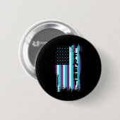 Bekämpfung des Bewusstseins der amerikanischen Fla Button (Vorne & Hinten)