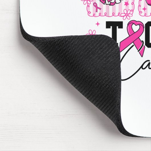 Bekämpfung des Brustkrebs - Bewusstsein für Amerik Mousepad (Ecke)