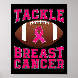 Bekämpfung des Brustkrebs Bewusstsein rosa Band-Be Poster