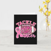 Bekämpfung des Brustkrebs Karte (Gelbe Blume)