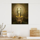 Bekämpfung des Burnout Poster (Küche)