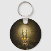 Bekämpfung des Burnout Schlüsselanhänger (Rückseite)