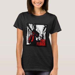Bekämpfung des Faschismus - Freie Florida T-Shirt